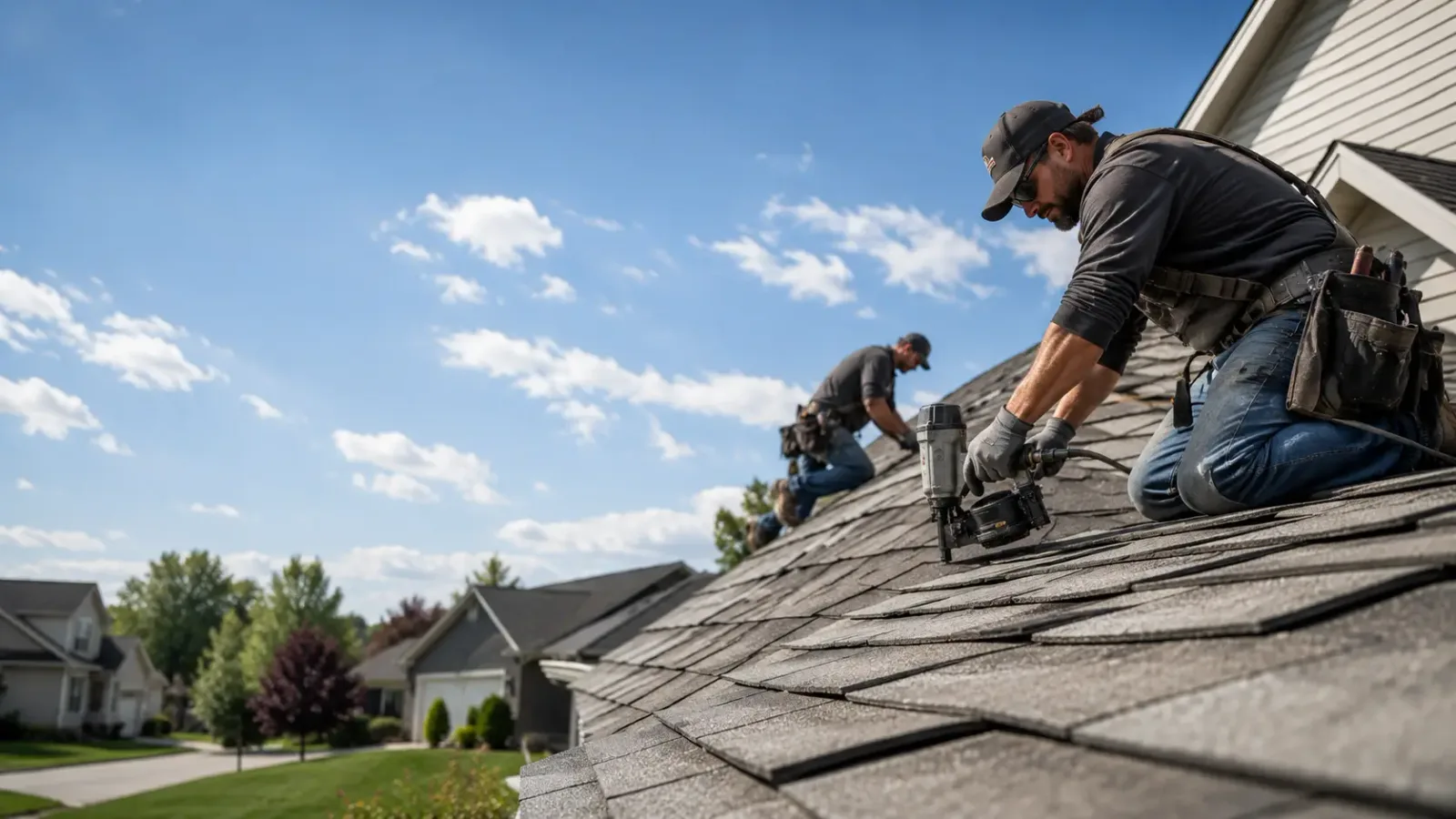 Storm Damage Roof Repair in Chatham, IL near me